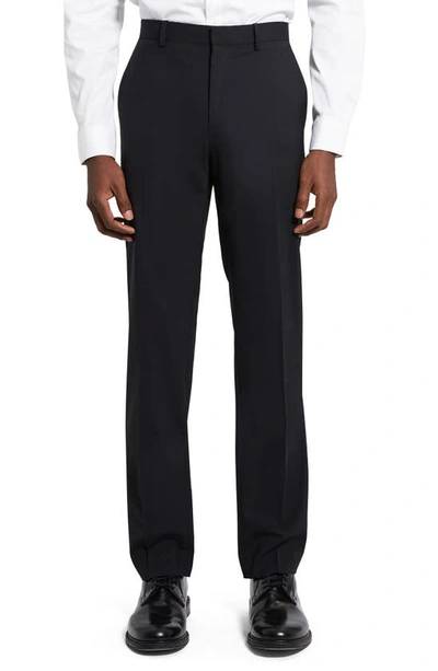 Shop Theory Mayer New Tailor 2 Wool Dress Pants In Black - 001