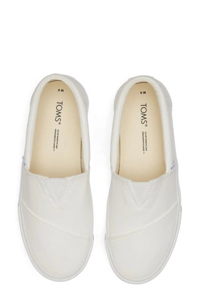 Shop Toms Alpargata Fenix Platform Sneaker In White