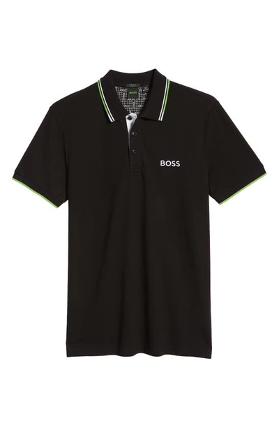 Shop Hugo Boss Paddy Pro Polo In Black
