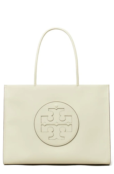 Shop Tory Burch Ella Bio Tote In Warm White