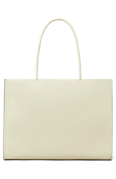 Shop Tory Burch Ella Bio Tote In Warm White