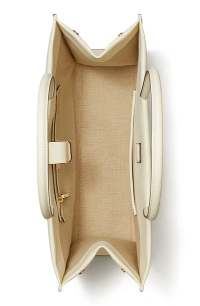 Tory Burch Ella Bio Tote In Warm White