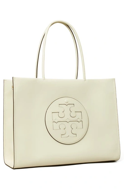 Shop Tory Burch Ella Bio Tote In Warm White