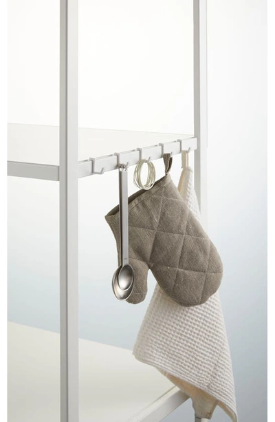 Yamazaki Tower 3-tier Storage Rack In White
