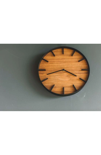 Yamazaki Rin Wall Clock In Brown