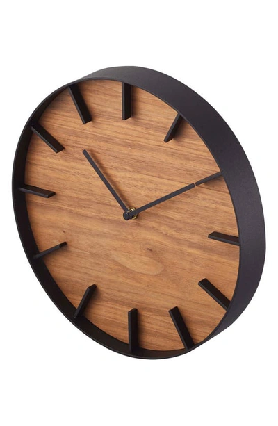 Yamazaki Rin Wall Clock In Brown