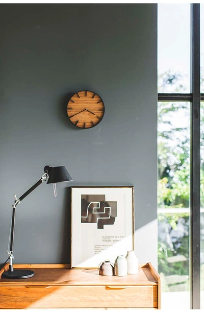 Yamazaki Rin Wall Clock In Brown