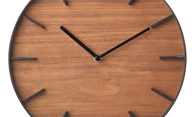 Yamazaki Rin Wall Clock In Brown