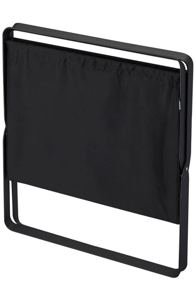 Yamazaki Tower Collapsible Storage Hamper In Black