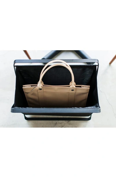 Yamazaki Tower Collapsible Storage Hamper In Black
