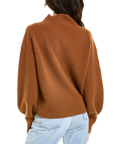 Shop A.l.c A. L.c. Helena Cashmere & Wool-blend Sweater In Brown