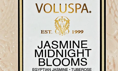 Voluspa Japonica Jasmine Midnight Blooms Lux Candle In Jasmine Midnight Blooms
