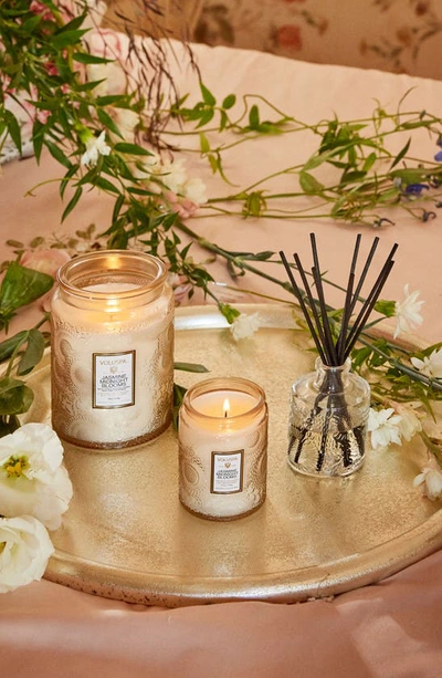 Voluspa Japonica Jasmine Midnight Blooms Large Candle In Jasmine Midnight Blooms
