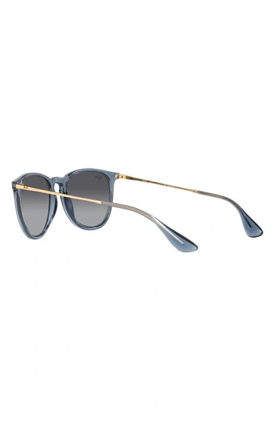Shop Ray Ban Erika Classic 54mm Sunglasses In Blue