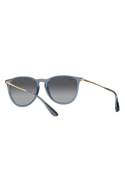 Shop Ray Ban Erika Classic 54mm Sunglasses In Blue