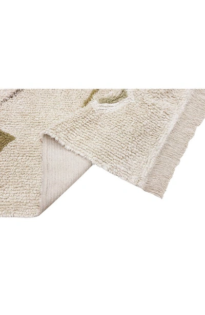 Shop Lorena Canals Kaarol Earth Washable Cotton Rug In Natural