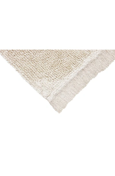 Shop Lorena Canals Kaarol Earth Washable Cotton Rug In Natural