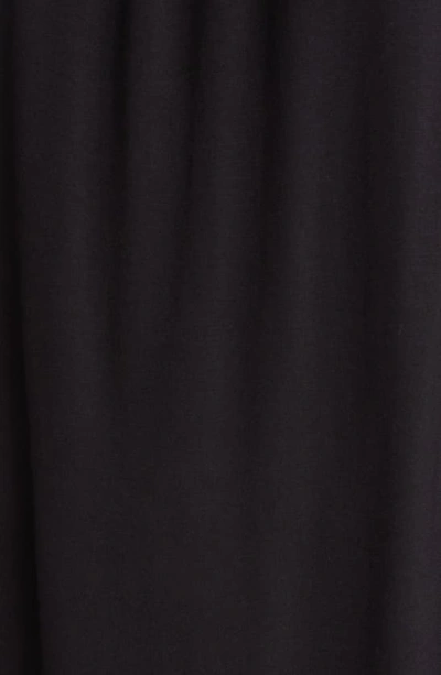 Loveappella Slit Sleeve Knit Top In Black