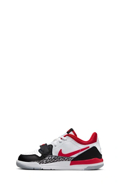 Shop Nike Air Jordan Legacy 312 Low Sneaker In White/ Fire Red/ Black/ Grey