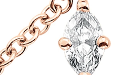 Shop Sara Weinstock Dujour Diamond Charm Necklace In Yellow Gold