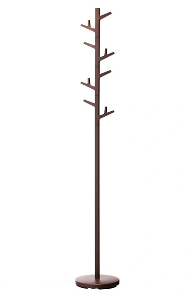 Shop Yamazaki Branch Coat Hanger In Brown