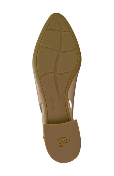Easy Spirit Women's Cassius Eflex Low Block Heel Slingback Pumps In Medium Natural 101