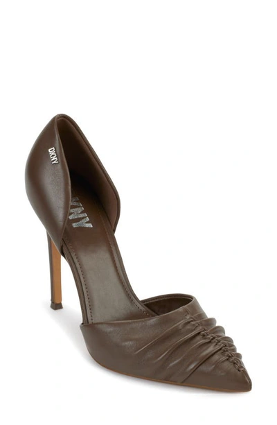 Shop Dkny Maita D'orsay Pump In Birch