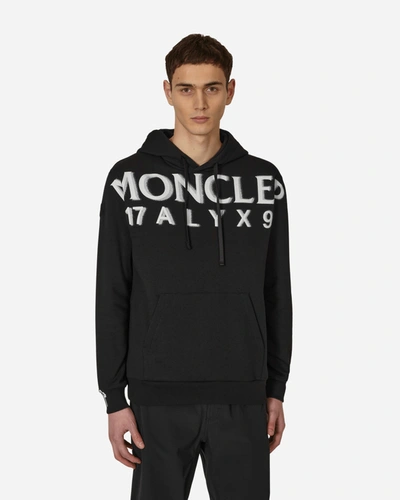 Shop Moncler Genius 6 Moncler 1017 Alyx 9sm Hooded Sweatshirt In Black