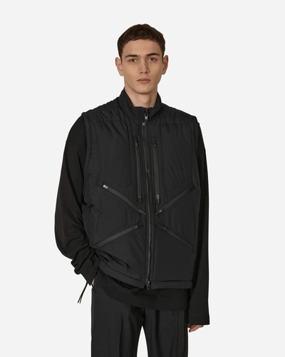 Shop Acronym Gore-tex Infinium™ Windstopper® Primaloft® Modular Liner Vest In Black