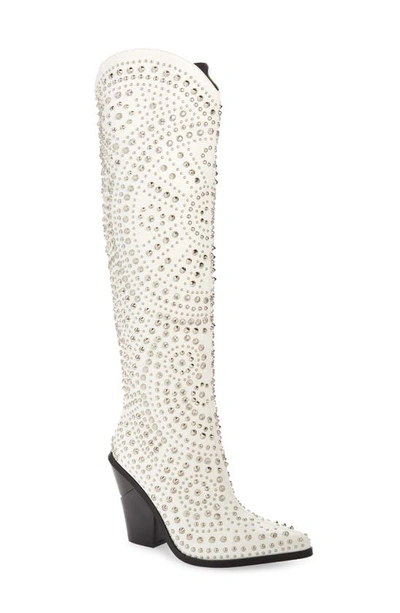 Shop Azalea Wang Texas Western Boot In White