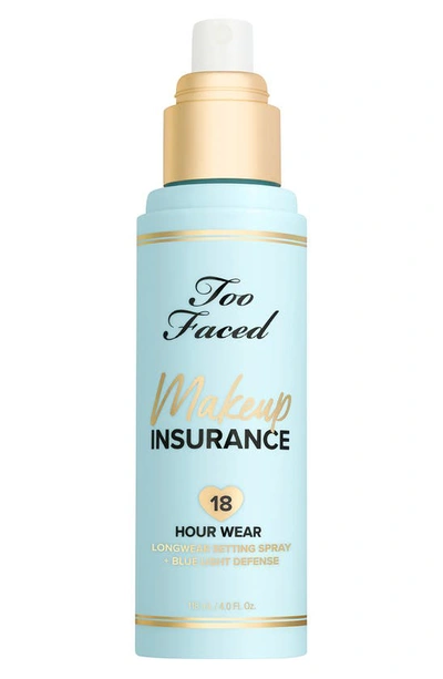 Shop Too Faced Makeup Insurance Setting Spray