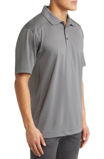 Cutter & Buck Genre Drytec Moisture Wicking Polo In Elemental Grey