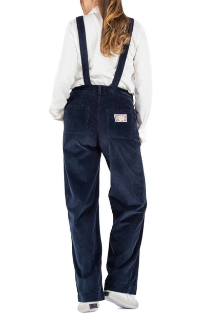 Shop Cache Coeur Clyde Corduroy Maternity Overalls In Marine