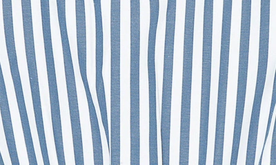 Shop Habitual Kids' Stripe Puff Sleeve Fit & Flare Dress In Multi