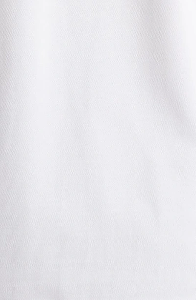 Cutter & Buck Men's Reach Oxford Button Front Shirt In White