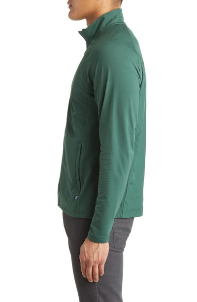 Cutter & Buck Adapt Hybrid Full Zip In Hunter