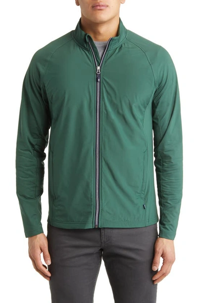 Cutter & Buck Adapt Hybrid Full Zip In Hunter