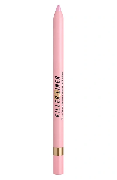 Shop Too Faced Killer Liner 36-hour Waterproof Gel Eyeliner In Killer Pink