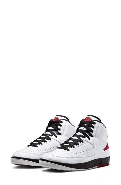 Shop Jordan Air  2 Retro Basketball Sneaker In White/ Varsity Red/ Black