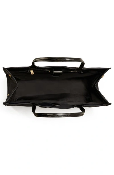 Tory Burch Ella Shopping Bag In Black