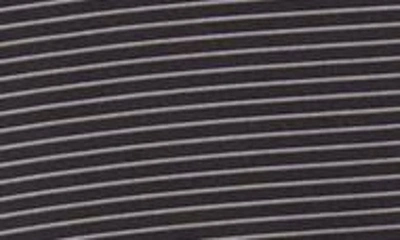 Cutter & Buck Forge Drytec Pencil Stripe Performance Polo In Black