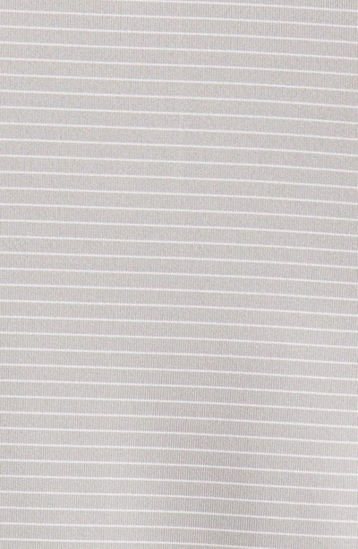 Shop Cutter & Buck Forge Drytec Pencil Stripe Performance Polo In Polished