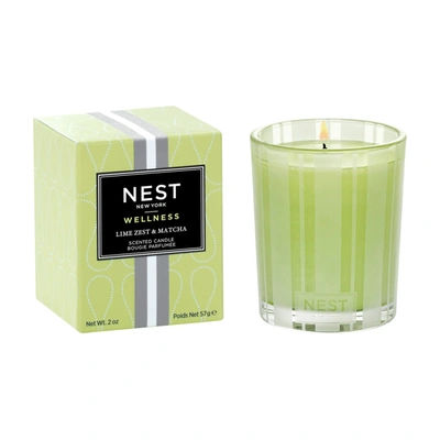 Shop Nest Lime Zest And Matcha Candle In 2.0 oz (votive)