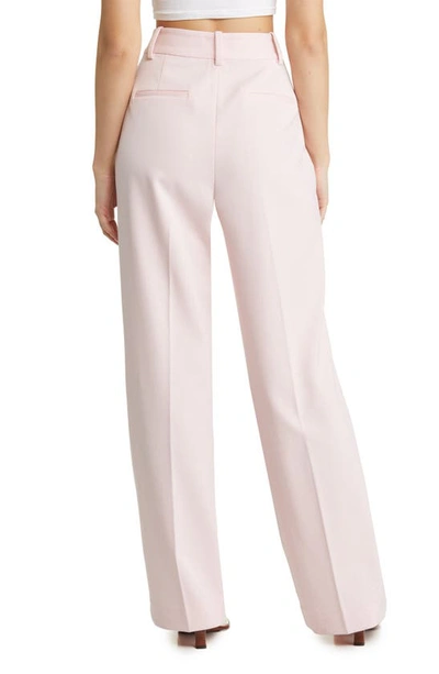 Shop Favorite Daughter The Favorite Pant Pleat Pants In Light Pink