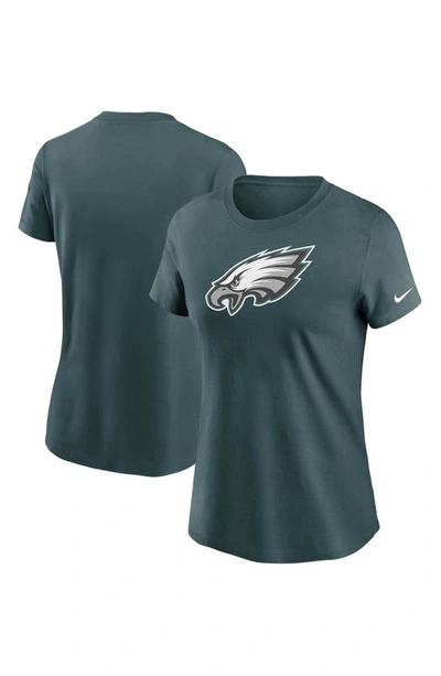Shop Nike Midnight Green Philadelphia Eagles Logo Essential T-shirt