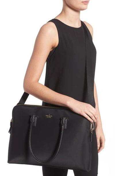 Shop Kate Spade Daveney 15 Inch Laptop Bag In Black