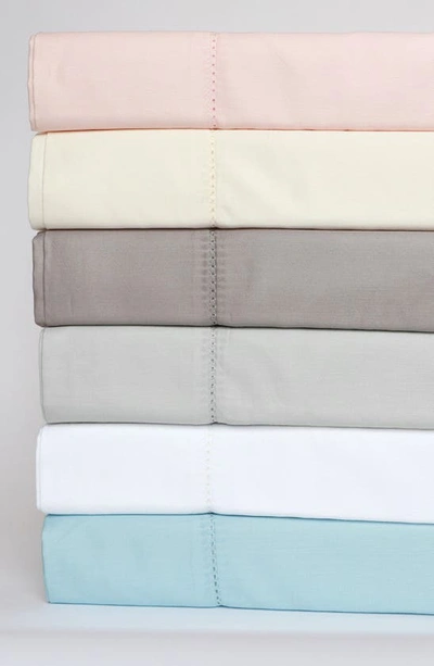 Melange Christopher Knight Collection Hemstitch 3-piece Sheet Set In Rich Blue