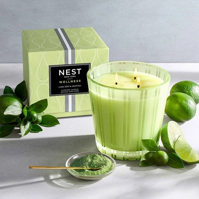 Shop Nest Lime Zest And Matcha Candle In 8.1 oz (classic)
