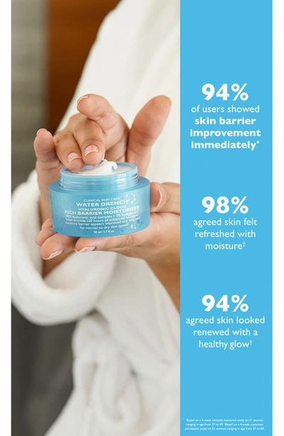 Peter Thomas Roth Water Drench Hyaluronic Cloud Rich Barrier Moisturizer In White