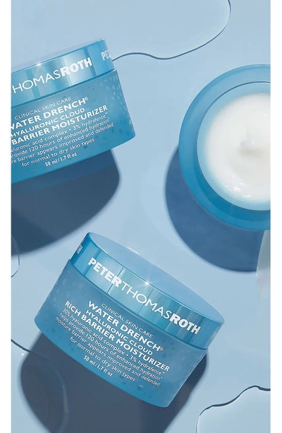 Shop Peter Thomas Roth Water Drench Hyaluronic Cloud Rich Barrier Moisturizer